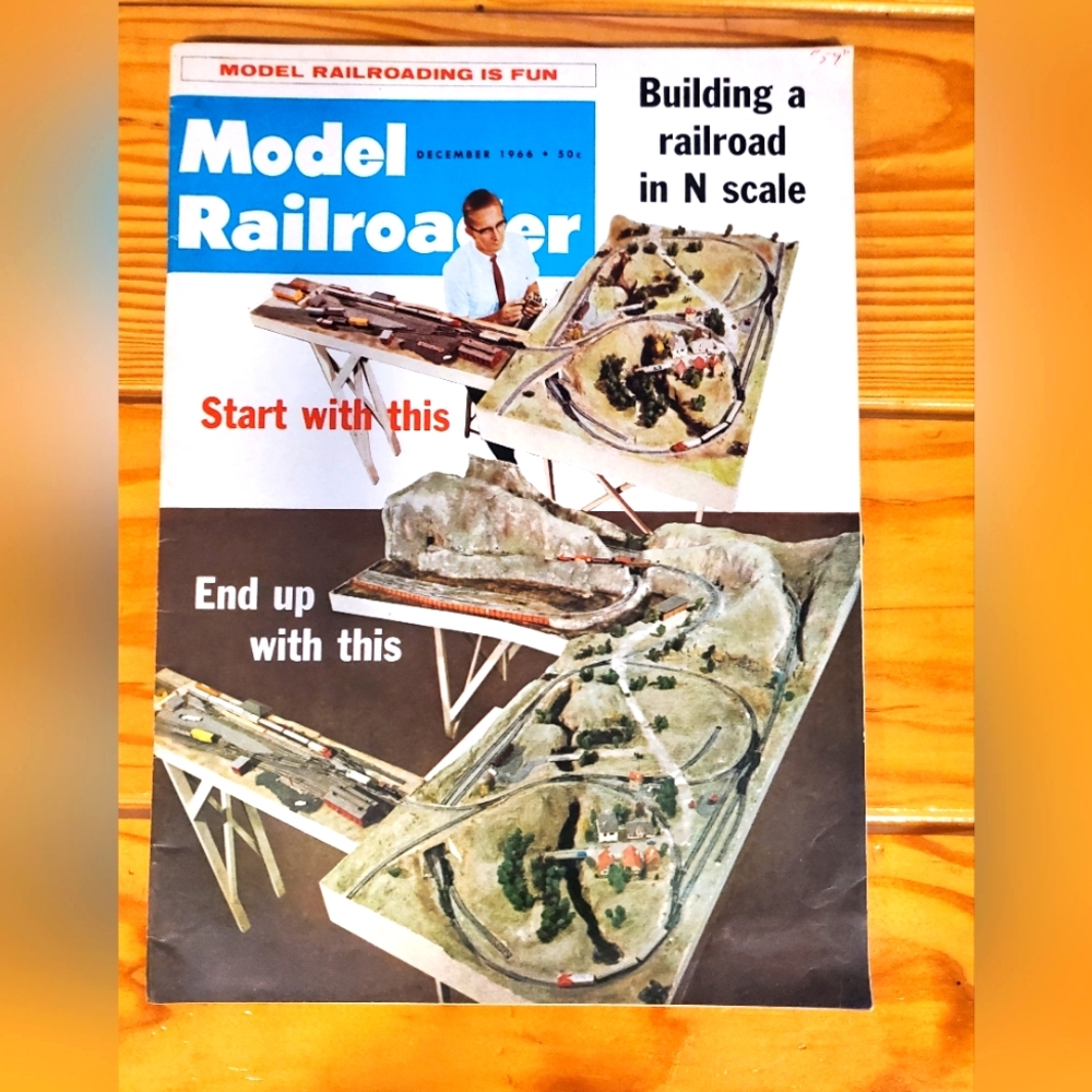 Model Railroader Magazine 1966